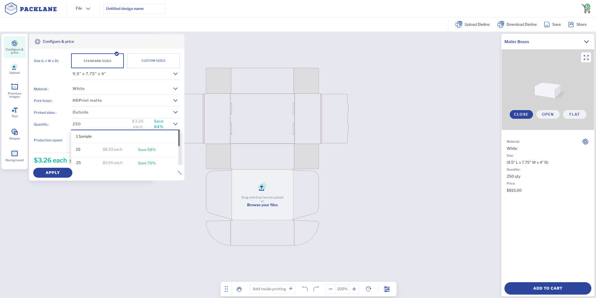 Get a quote instantly